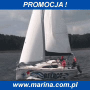 Bełbot - czarter jachtów na Mazurach,
                              Marina